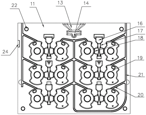 cn109940134a_一种disa垂直湿型砂造型线气缸模具及其铸造工艺在审
