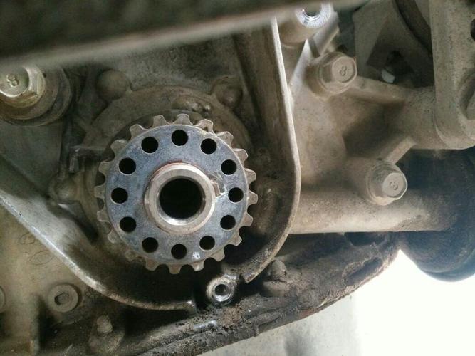 伊兰特正时皮带断了.正时怎么对.这样对正时对