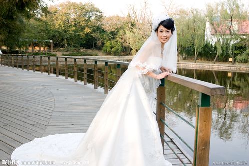 婚纱美女图片