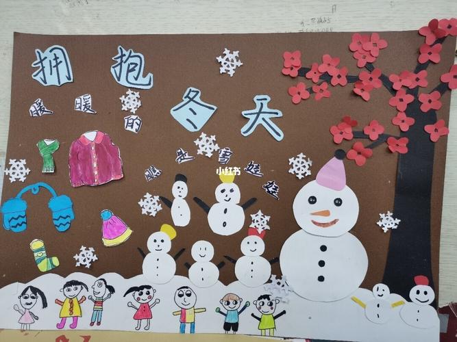 大班互动墙饰_幼儿园_冬天去哪玩_幼儿园主题墙_教育