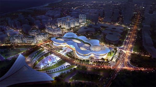 九州祥云南海之冠世界级国家新名片海口市国际免税城