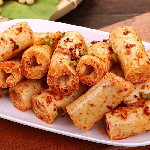 素鸡豆制品干货肉豆干豆豆腐卷肠凉拌火锅人造素鸡