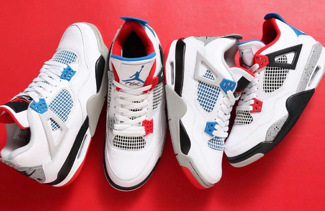 aj4红蓝鸳鸯开箱上脚测评aj4红蓝鸳鸯会涨吗