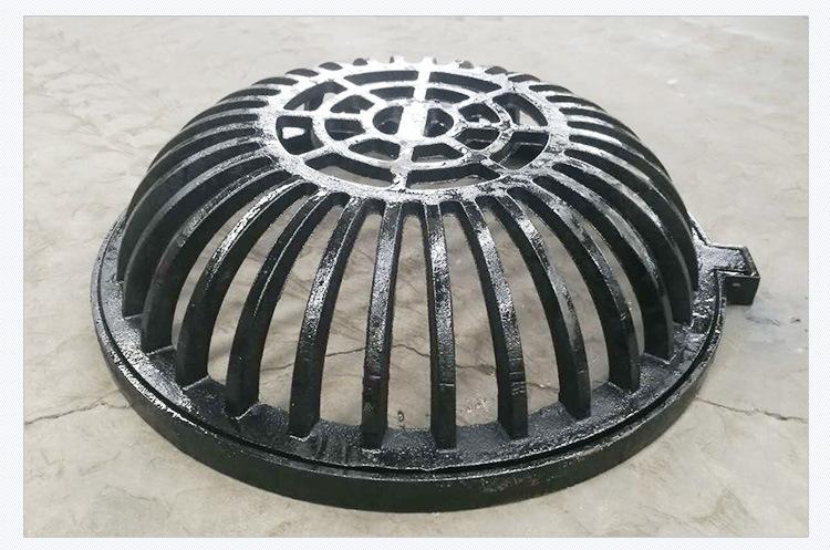 海绵城市专用 溢水井口 球墨铸铁井盖圆形 溢流井口 排水等水循环