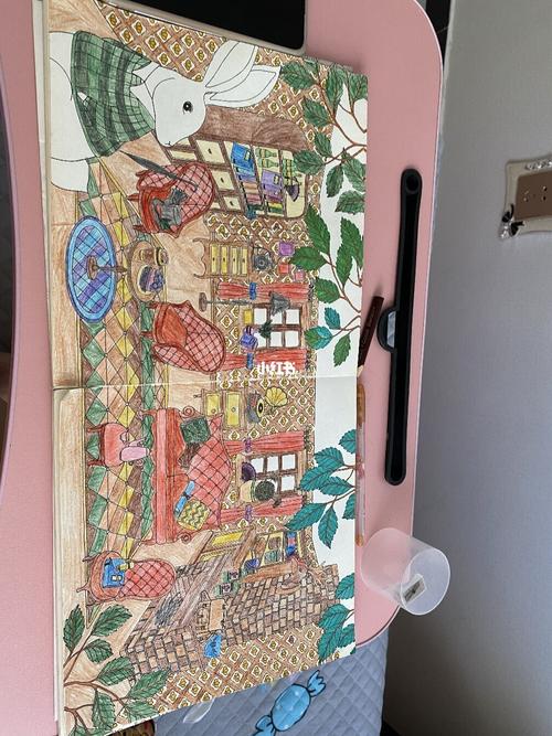 奇幻梦境填色书_填色_梦境_文化_绘画