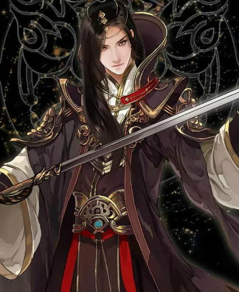 超妖孽的古风动漫美男子,孤灯清影,风动竹幽然