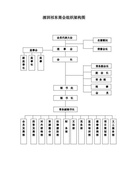 深圳市祁东商会组织架构图.docx 2页