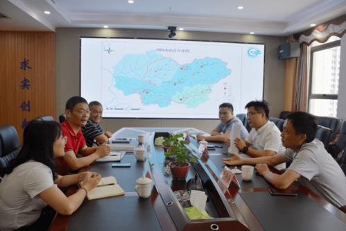 浏阳市副市长戴圣伟调研水文工作