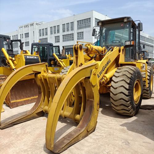 二手徐工50抓木机5吨抓管机夹钳机夹木机2手旧50夹抱装载