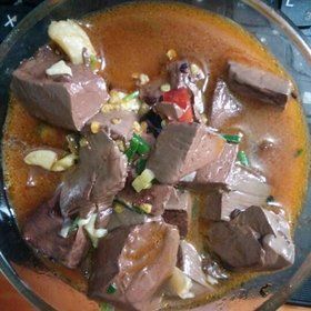 清炒血豆腐