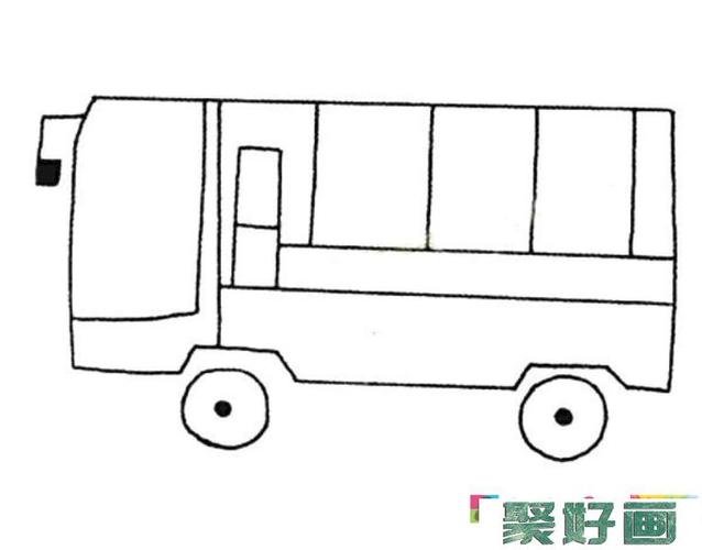 带厢子的大货车简笔画图片怎么画简笔画教程