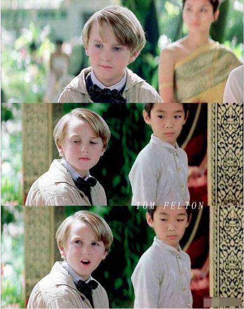 汤姆费尔顿小时候高颜值照片,他是贵族富二代吗?