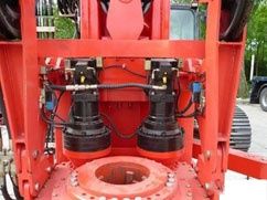 旋挖钻机主卷扬,加压装置,钻杆,钻具