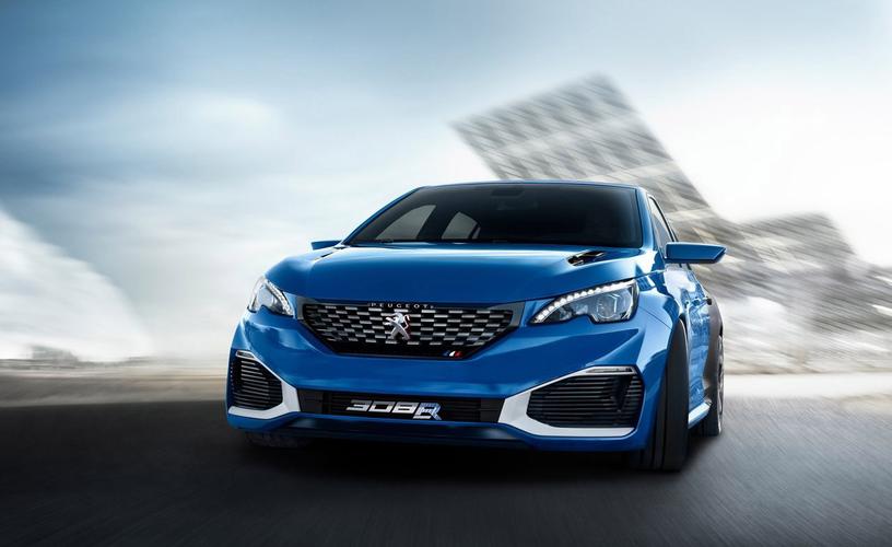 标致308rhybrid概念车