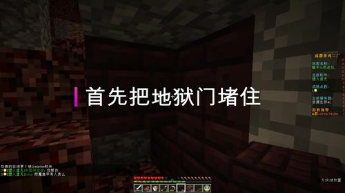 如果在服务器里把地狱门堵住倒上岩浆,会发生什么?(我的世界)