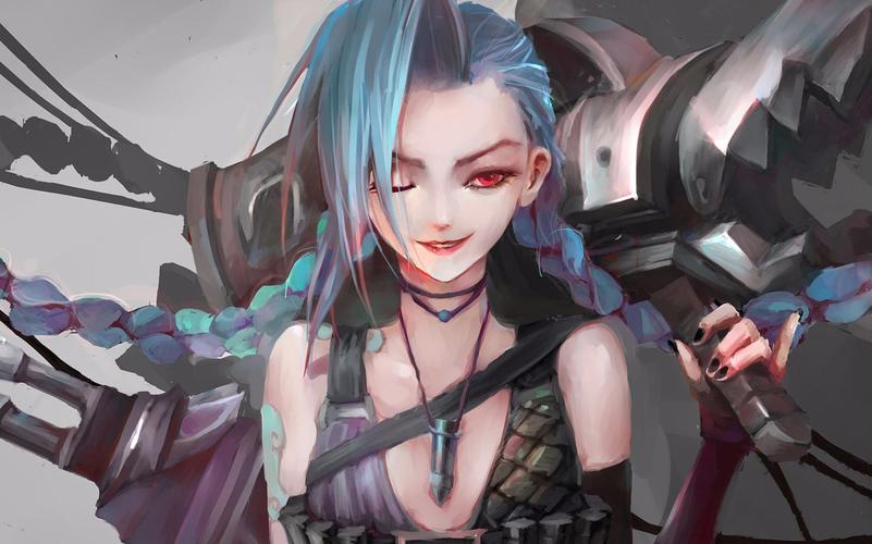 自制一款金克斯的动态壁纸,以及20倍速制作流程展示 分享