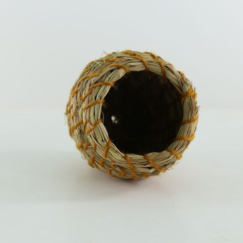 鸟窝草窝 鸽子窝 小鸟窝 文鸟珍珠鸟 草编窝 鸟繁殖笼