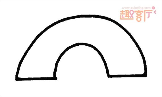 拱桥简笔画步骤拱桥图片简笔画