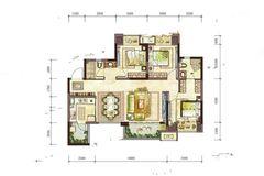 重庆蓝光雍锦府户型图-房型图-平面图-吉屋网