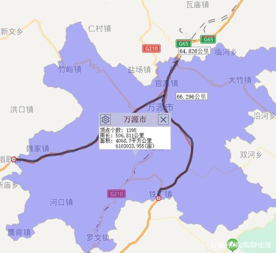 2020年达州市各区县高速路里程排名,万源第一,看看你家乡第几?