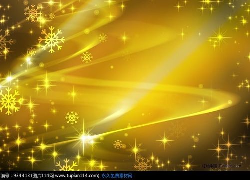 金光闪闪的圣诞节背景图片