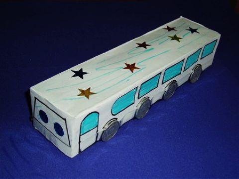 小汽车手工制作图片大全