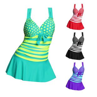 女式泳衣 分体 保守