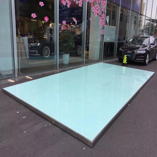 0成交0平方米u,t型发光玻璃舞台 汽车车展钢化玻璃发光展台 巡展展示
