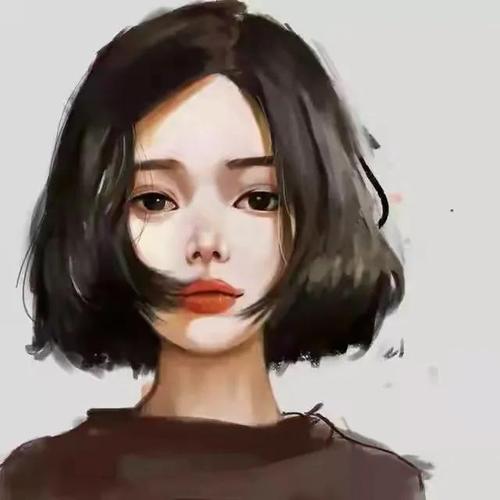 头像|史上最全短发女生头像
