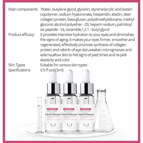 hyaluronic acid argireline eye essence moisturizing essence