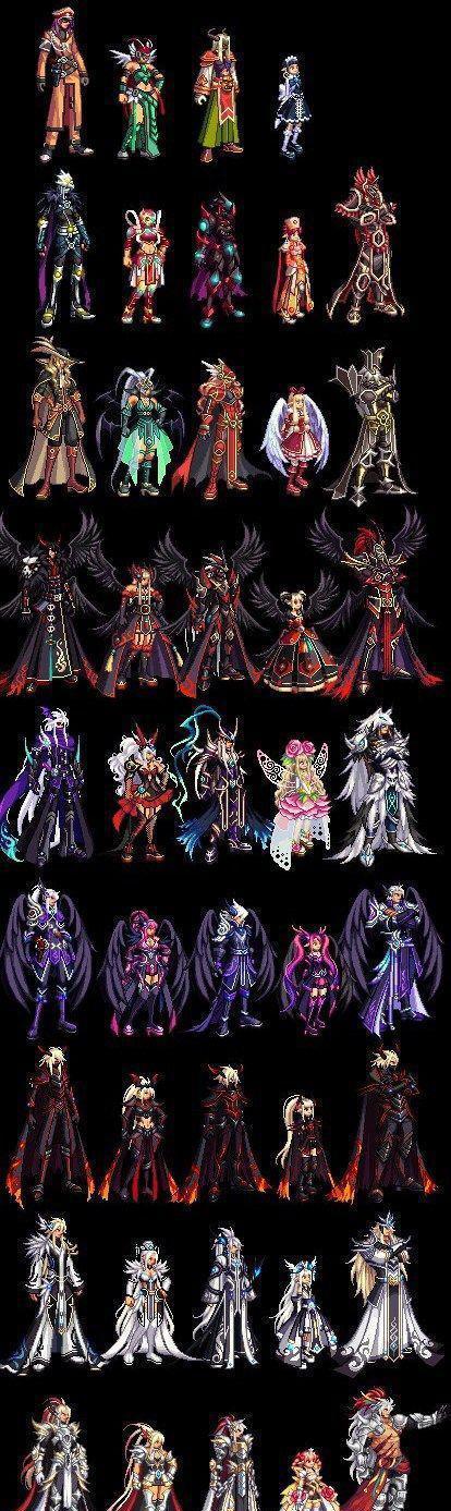 dnf历代天空套特效汇总, 十套看出进步与特效|特效|天空|时装_新浪