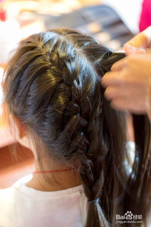学扎头发小孩简单发型