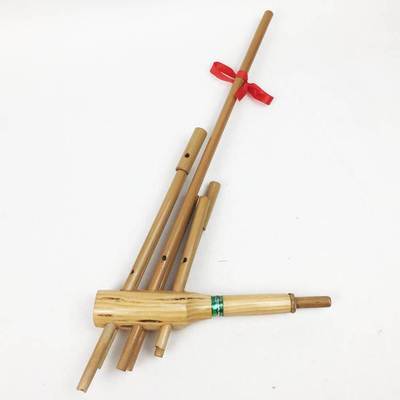 苗族芦笙乐器简笔画