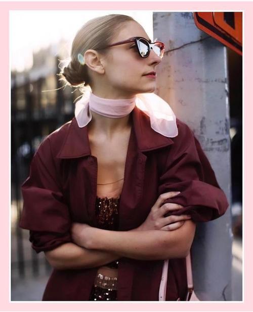 戴丝巾的女人很优雅春夏季最全丝巾搭配指南美得高级大气