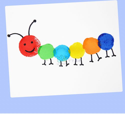 热卖包邮圆形海绵画刷印章diy美劳早教涂鸦工具儿童绘画画颜料笔刷