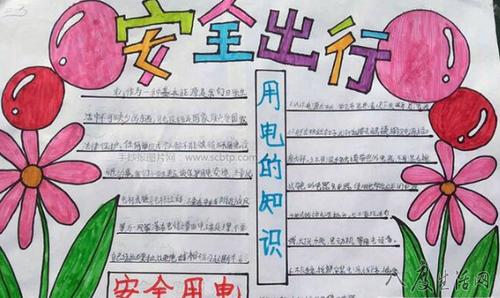 安全知识手抄报图片简单又漂亮安全知识手抄报一等奖图片