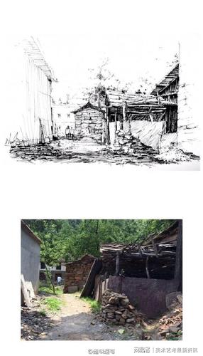 风景速写怎么画风景速写的技巧原来是这样