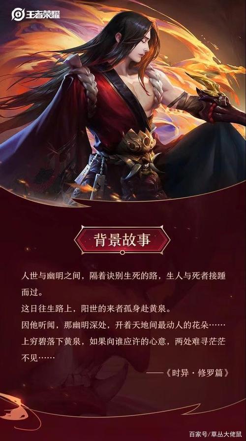 橘右京修罗皮肤背景故事