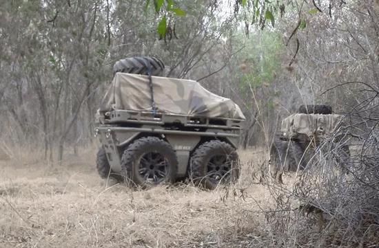 也不敢不要还有一种更小的无人战车正在以色列和澳大利亚陆军中测试