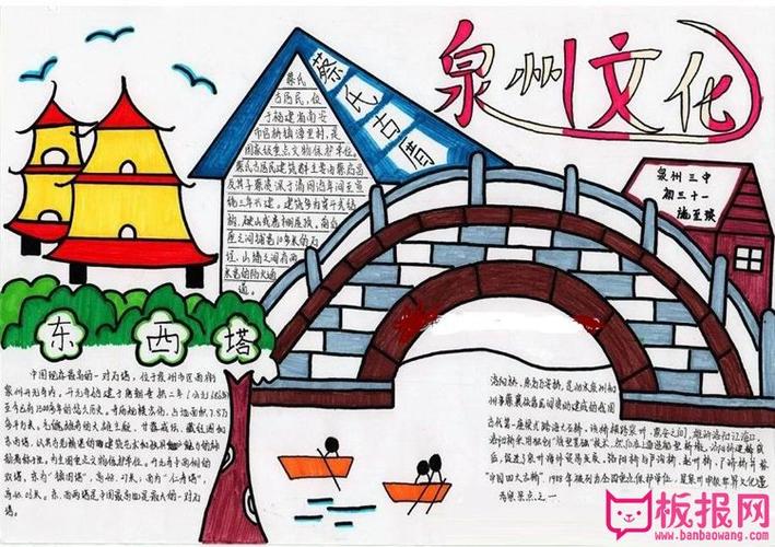 传统文化手抄报内容,泉州文化