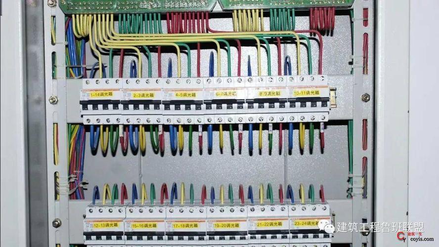 配电箱接线正确,标识清晰
