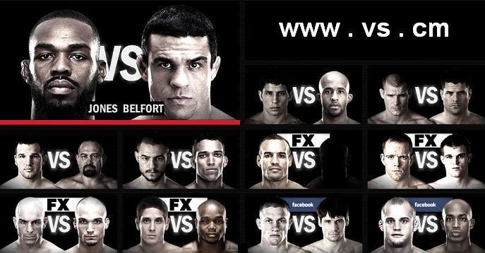 ufc 152 对阵表