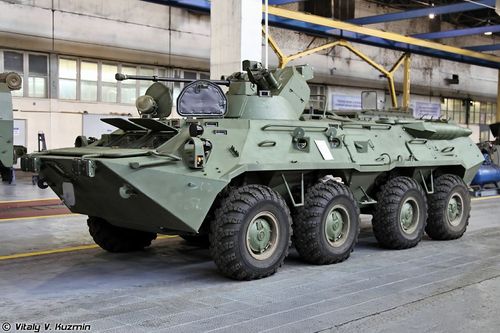 btr 80a装甲车