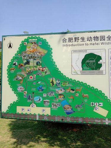 合肥野生动物园旅游景点攻略图