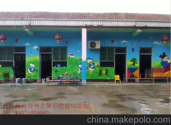 邢台幼儿园墙壁彩绘绘画幼儿园手绘墙体彩绘幼儿园墙面案例价格