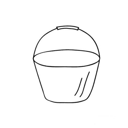 水桶简笔画法