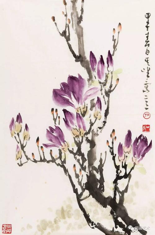 玉兰专辑/古今玉兰作品专辑[118幅]