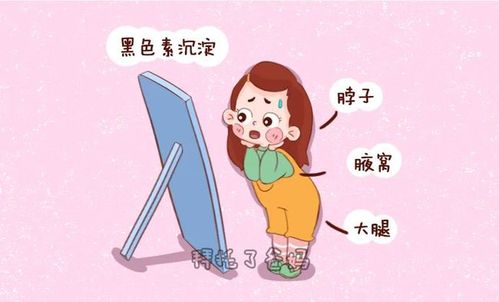 孕期身体3个部位"变丑",胎儿发育良好