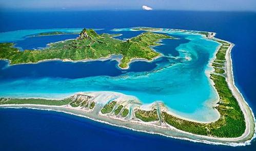 世界那么大——最性感的岛屿 波拉波拉岛 美得那么不真实