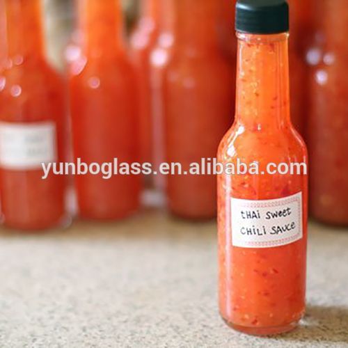 150ml glass chili sauce bottle